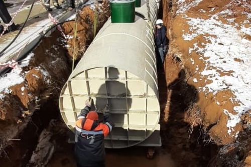 Изготовление септика ГРИНЛОС Пром 70