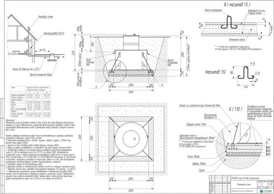 Схема монтажа ГРИНЛОС Аэро 10 Миди