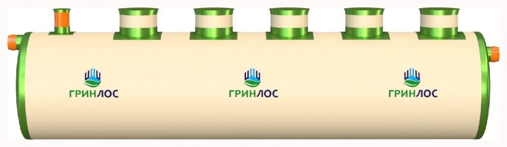 ГРИНЛОС Ливневая канализация 40-2300 стеклопластиковая