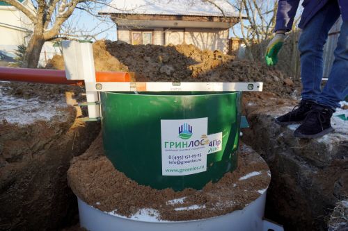 Монтаж септика ГРИНЛОС Аква 4 Пр