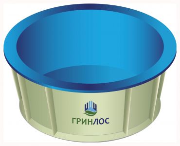 ГРИНЛОС Купель 2000*2000*1500 Круглая