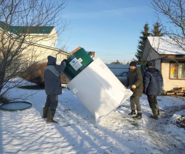 Монтаж септика ГРИНЛОС Аква 4 Пр