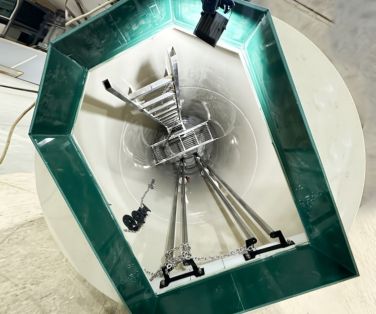 ГРИНЛОС КНС вертикальная из полипропилена диаметр 1000 мм, высота 3500 мм