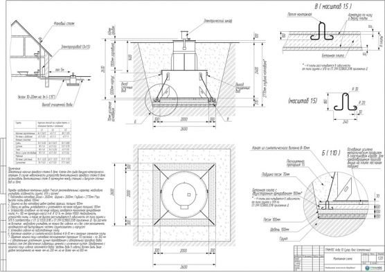 Схема монтажа ГРИНЛОС Аква 10 Супер Лонг