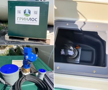 ГРИНЛОС КНС Мини утепленная (для Крайнего Севера) ДШВ 1000*1000*1000 мм