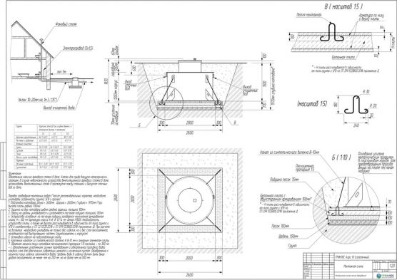 Схема монтажа ГРИНЛОС Аэро 10