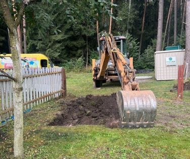 Монтаж ГРИНЛОС Погреб ЛС 1500*1500*2400 со входом через люк