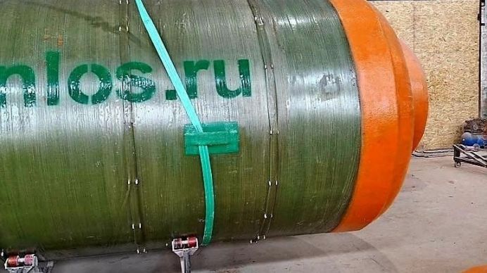 Изготовление и отгрузка стеклопластиковой емкости ГРИНЛОС для СНТ «Мосфильм-2»