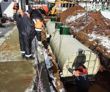 Изготовление септика ГРИНЛОС Пром 70