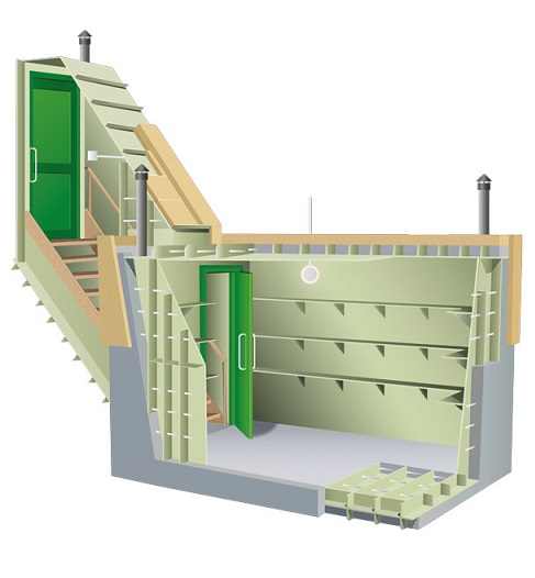 Конструкция погреба