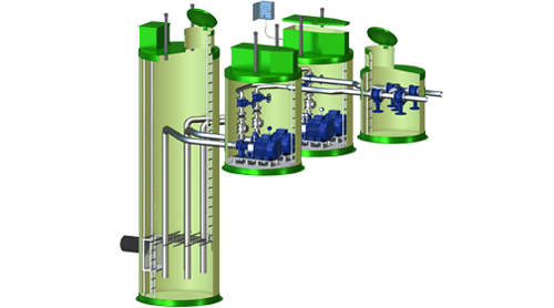 Многокорпусная КНС