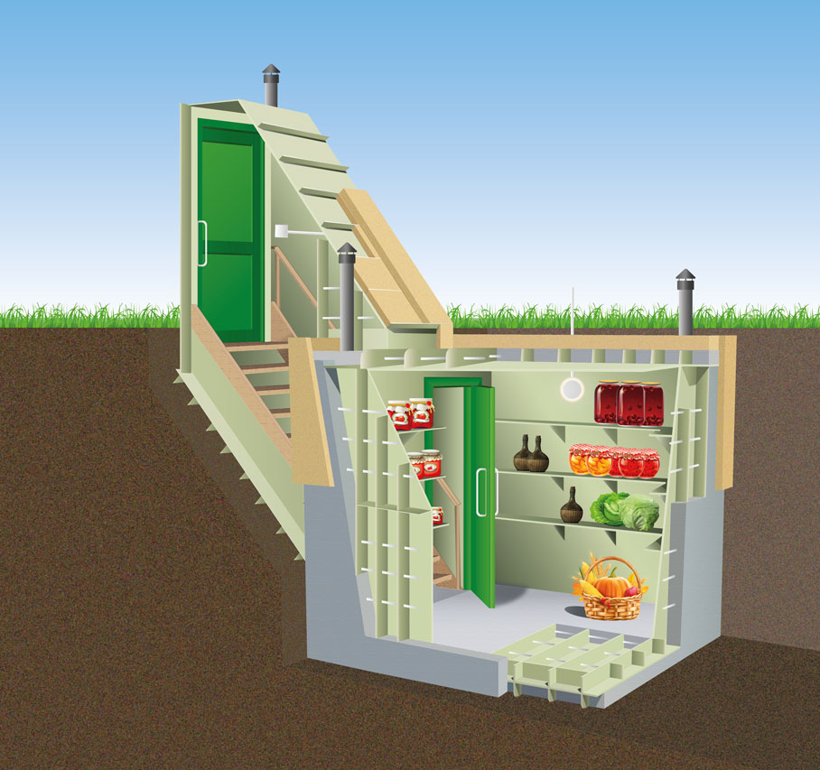 Устройство кессона
